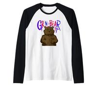 Grin and Bear It Raglan Baseball Tee