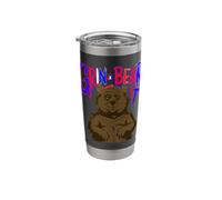 Grin and Bear It Stainless Steel Insulated Tumbler