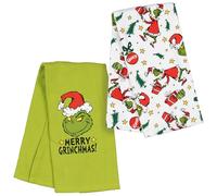 Grinch 2 Pack Kitchen Towel Set Dr Seuss How The Grinch Stole Christmas Merry Grinchmas Cotton Towel Set Baking Cooking