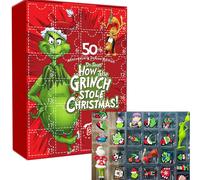Grinch Advent Calendar 24 Days Countdown Xmas Gifts Blind Box