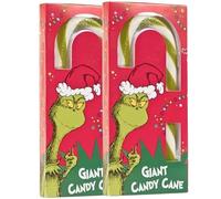 Grinch Candy Cane Bundle With Giant Candy Cane (2 Pack) - By Oerich Gift
