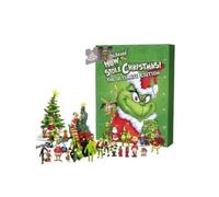 Grinch Christmas Countdown Calendar 24 Days Surprise Toys Xmas Gift
