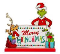 Grinch Christmas Decoration Festive Gift 22Cm X 21Cm Green X 1