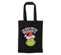 Grinch Christmas Tote Bag Festive Gift 30Cm X 40Cm Black X 1