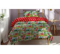 Grinch Duvet Cover Soft-to-the-Touch Microfibre Bedding: Double