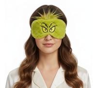 Grinch Green Non-Pressure Eye mask, Sleep mask, Travel mask for Planes (Grinch)