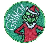 Grinch Super Hero Movie Iron On Patch Sew On Patch Embroidered Patch/Badge for Clothes Shirts Jeans etc