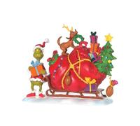 Department 56 Grinch Villages from Grinch's Small Heart Grew Village Accessory, 3-3/4-Inch