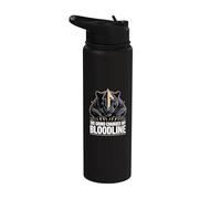 Grind Changed My Bloodline Panther Motivation Stainless Steel Insulated Water Bottle
