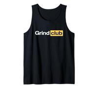 Grind Club - Hustle Mindset Work Ethic Motivation Money Tank Top