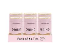 Grind Decaf Instant Coffee - Pack of 6 - 100% Arabica - Specialty Grade - Medium Roast - Sustainably Sourced - 216 Cups