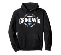 Grindavik Iceland City Island Adventure Pullover Hoodie