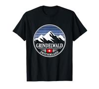 Grindelwald Swiss Alps Mountains Switzerland Ski Resort T-Shirt