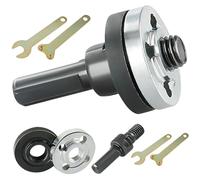 Grinder Adapter, 10Pcs Electric Drill Angle Grinder Connecting Rod Set, Metal Angle Adapter, Suitable for 10 to 13 mm Hand Drill Models