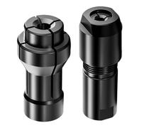 Grinder Adapter - 2 Piece Chuck Drill Connection Tool | 6mm & 3mm Chuck Adapters, Precision Machining, Edge Preparation, Maintenance, Pipe Assembly, Welding Projects