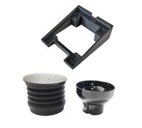 Grinder Base Dosing for Ring Bubble Container with for Ideal for Office and Home with Coffee and Grinder Crafted from Plastic Silicone Suitable for Daily Operations Simple Maintenance (Base+Bellow)