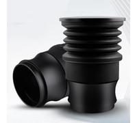 Grinder Blow Bin for Mazzer Mini - Single-dose Coffee Hopper Cleaning Tool Having High-Pressure Silicone Bellows Aluminum Alloy Body 8.3 X 12 Cm Black