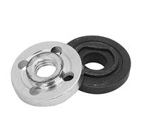 Grinder Flange Replacement Parts 1 Pair Electrical Angle Grinder Replacement Angle Grinder Nut Flange Metal Lock Nut Fitting Part Inner Outer Flange Set for 9523 (Angle