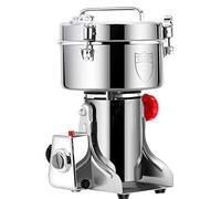 Grinder for Kitchen,Electric Mill for Grain Spice Herb Powder, Salt and Pepper Grinders Electric Stainless Steel Coffee Pulverizer, 5 Min Timer/Overload Protection/High S