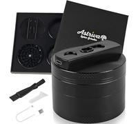 Grinder Large Crusher, 63mm Grinder with Shark Teeth, Metal Grinders for Spice Smooth Grind, Spice Crusher for Kitchen Herb Herbal Tea