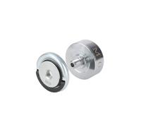 Grinder Locking Adapter Metal Angle Adapter with Threaded Connector and Clamping Plate Fast Release Structure for Disc Holding Carbon Steel for, Size to 1