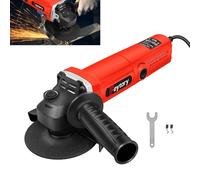 Grinder Machine 900W Angle Grinder, Corded Electric Grinder with 115mm Cutting Discs, Wheel Guard for Cutting, Grinding, Polishing and Sharpening, 11000RPM, Side Handle