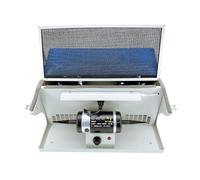 Grinder Polishing Machine, DM-5 Polishing Buffing Machine,200W Mini Grinding Motor with Dust Collector Bench Jewelry Polisher Power Tool for Jewelry, Metal, Wood
