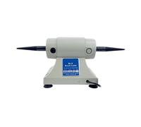 Grinder Polishing Machine, Tabletop Polisher Double-Head Grinding Machine for DIY Jade Jewelry Metal Small Power Adjustable Speed Automation for Jewelry, Metal, Wood