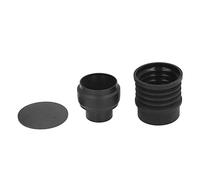 Grinder Single Dose 356g Silicone Blowing Bean Bin Coffee Grinder Single Doser Advanced with Silicon Bellow Black Color Replacement for ECM