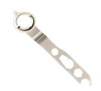 Grinder Spanner Tool, Industrial Wrench Kit, Four Jaw Adjustable Tool with Strong Steel Build System, Compact Repair Accessory with Ergonomic Handle Design, Hardware Accessories for Workshop Use