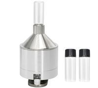Grinder【Superfine Grinding】aluminum alloy Pepper Grinder Set, Silver 2.2 inch