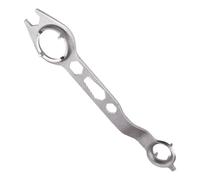 Grinder Wrench - Double-Ended 4-Claw Spanner Tool, Adjustable Angle Grindr Key | Professional Maintenance Accessory | Ideal for Machine Repair Workshop Power To0l Disassembly Technicians