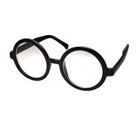 grinderPUNCH Adult Vintage Inspired Large Round Circle Clear Lens Non Prescription Glasses