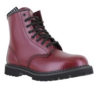 Grinders Mens Cedric 8 Hole Cherry Goodyear Welted Boot UK12/EU46