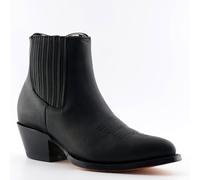 Grinders Cowboy Boots Mens Womens Western Ankle Brown Black Leather Maverick