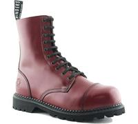 Grinders Hunter Mens Womens Red Steel Toe Cap Lace Up Safety Boots Size 3-13