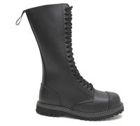 Grinders King Cs 20 Eyelet Lace Steel Toe Boot In Black Size 5