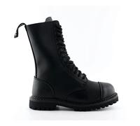 Grinders Leather Military Boots - Herald - Black - UK 3