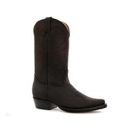 Grinders Louisiana Brown Mens Cuban Heel Cowboy Leather Boots 8