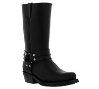 Grinders Renegade H, Men's Cowboy Boots, Black (Black), 9 UK (43 EU)