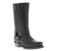 Grinders Renegade Hi Brown Unisex Leather Boot Cowboy Western Bikers High Boots (UK 11/ EU 45)
