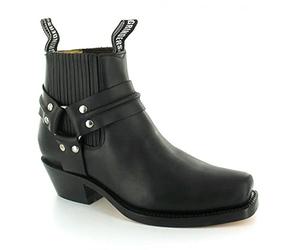 Grinders Renegade Lo Black Mens Cowboy Boots UK Size 12