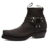 Grinders Renegade Lo Crazy Horse Brown Mens Cowboy Boots UK Size 6