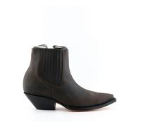Grinders Unisex Brown Western Chelsea Boots- Mustang - Brown - UK 12 | EU 46 | US 13