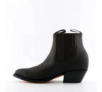 Grinders Unisex Maverick Brown Genuine Leather Ankle Boot Western Cowboy Boots