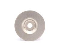 Grinding Cup Wheel, 100mm Diamond Cutting Discs, Wet ＆ Dry Cutting Blade for Stone, Concrete, Brick, Granite (Silver Cutting Disc)