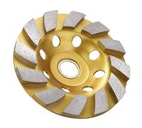 Grinding Cup Wheels 100mm Gold Diamond Grinding Wheel Disc Segment Bowl Cup Concrete Grinder Granite Stone Ceramics Tools Grinder Discs