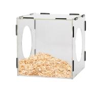 Grinding Dust Box - Acrylic Dust Cover, Transparent Enclosure, Electric Grinding Table Polisher Box, Protective Workstation Device | for Work Metal Wood Polishing DIY Projects Workshop S