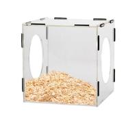 Grinding Dust Box - Sanding Dustproof Box, Enclosed Acrylic Polishing Box | Transparent Dust Collection Box for Grinding, Sanding, Carving, Polishing, Dustproof Workstation for Jewelry, Woodworking