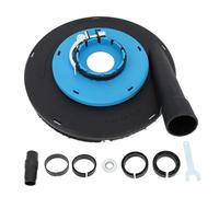 Grinding Dust Shroud for Angle Grinder 9 Inch, Universal Sur face Grinding Shroud with Snap On Dust Connector, Angle Grinder Dust Shroud Dust Collector Attachment